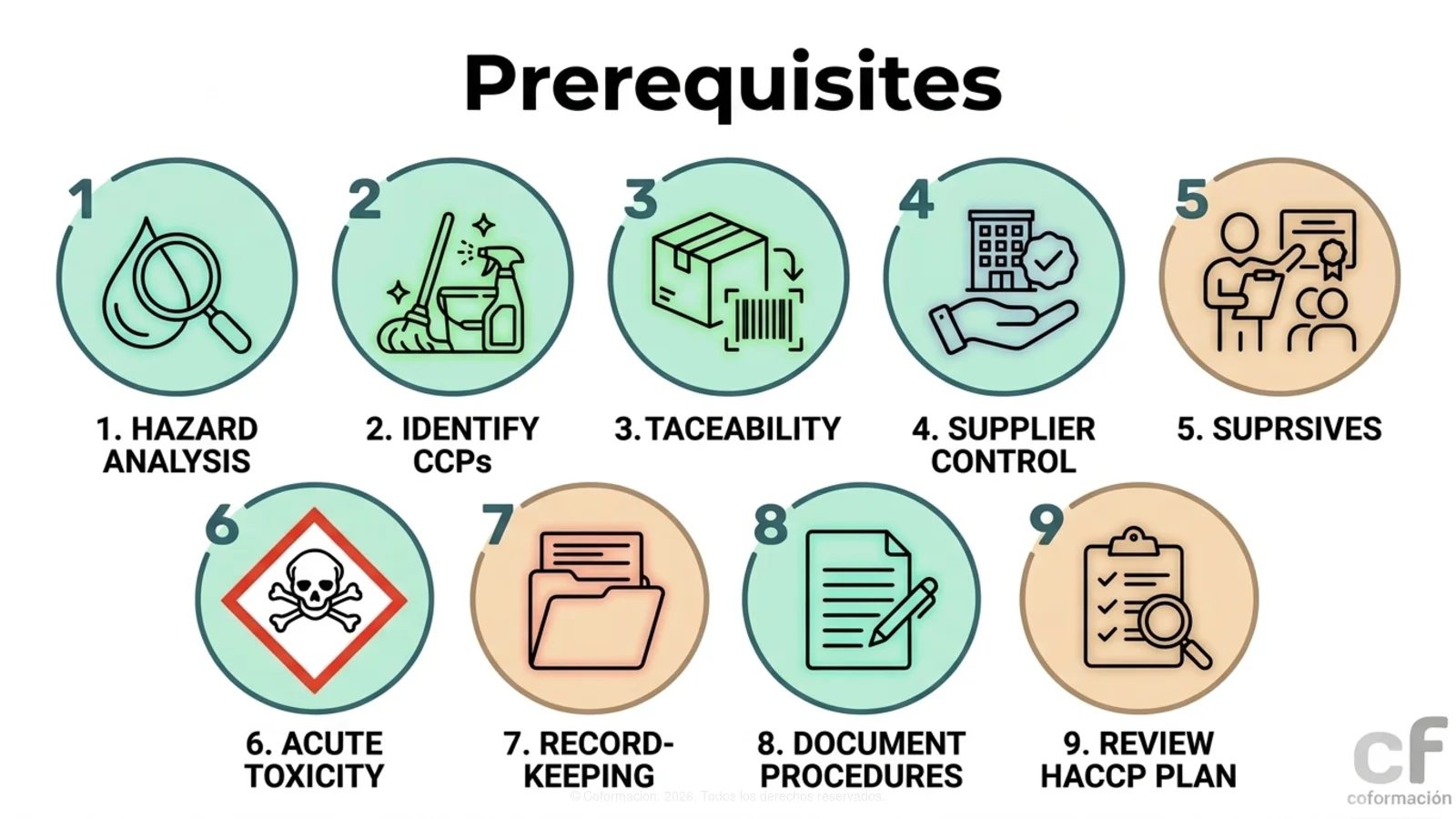 HACCP Prerequisites - Coformación